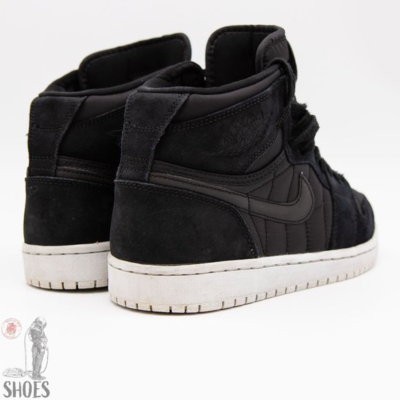 Nike Air Jordan 1 Retro High Strap 'Padded Black' - Size 7.5 - Picture 5 of 13